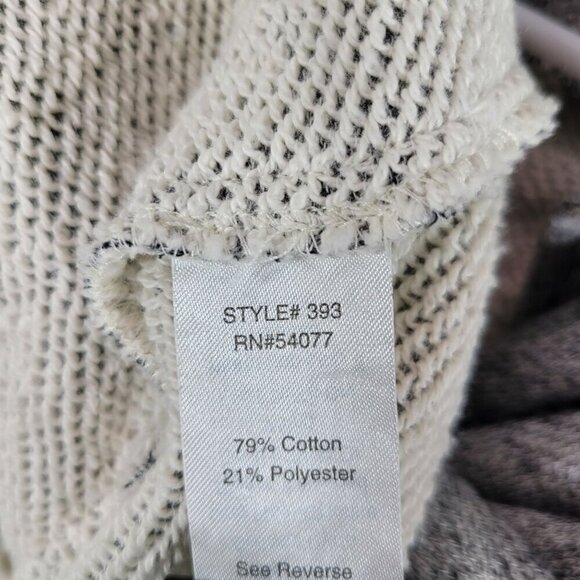 CABI Shrunken Peacoat Nautical Style Jacket Gray S #393 EUC - Picture 4 of 4